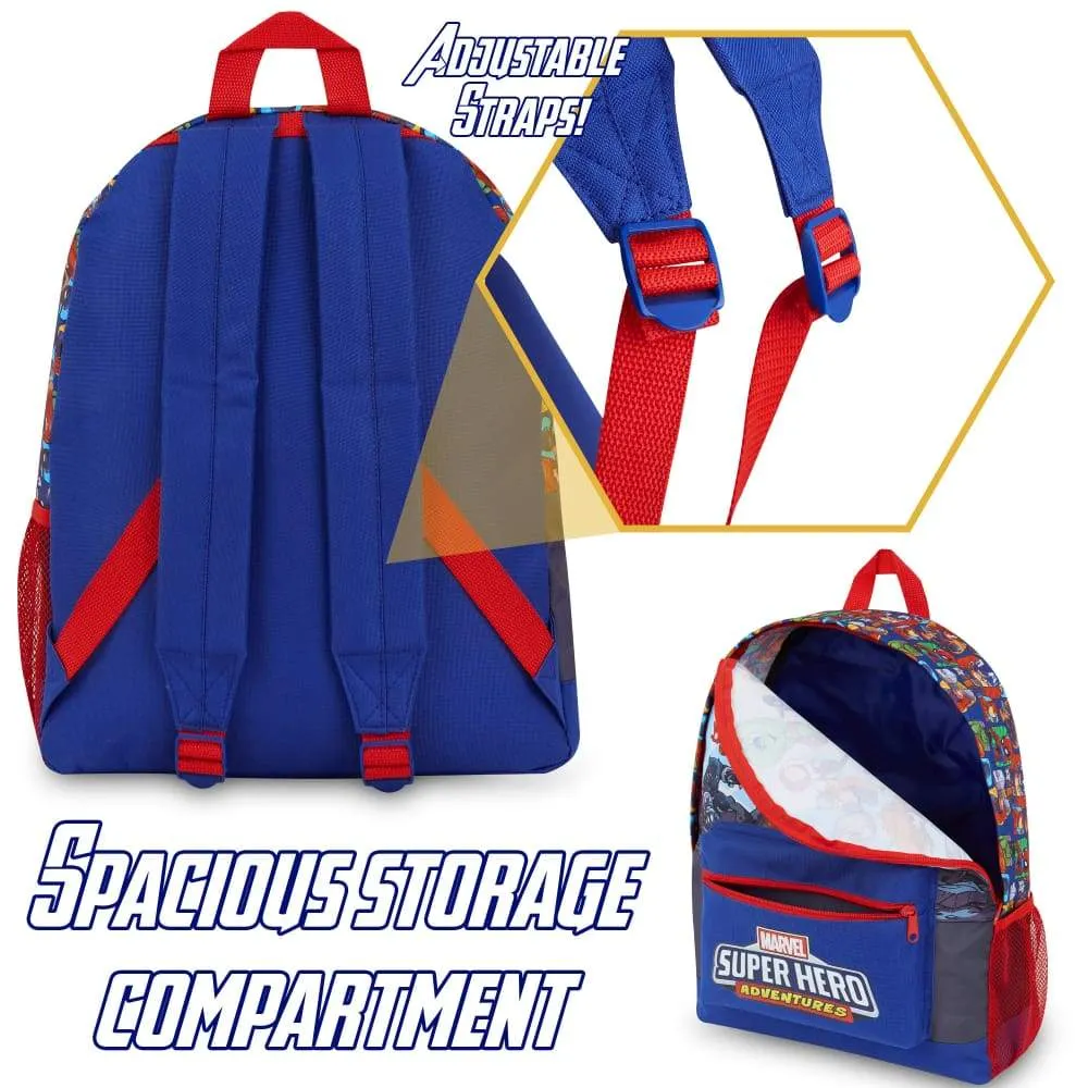 Marvel Avengers Kids Backpack, Boys Rucksack For School, Travel, Sports