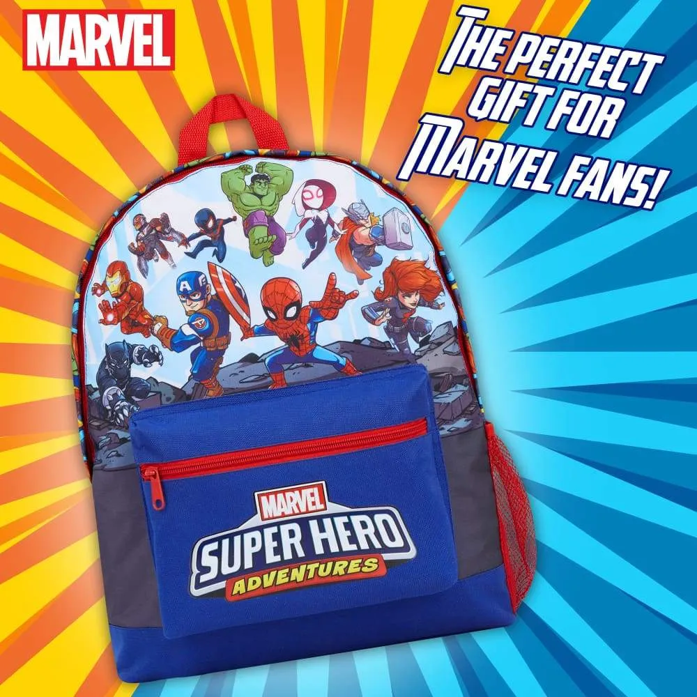 Marvel Avengers Kids Backpack, Boys Rucksack For School, Travel, Sports