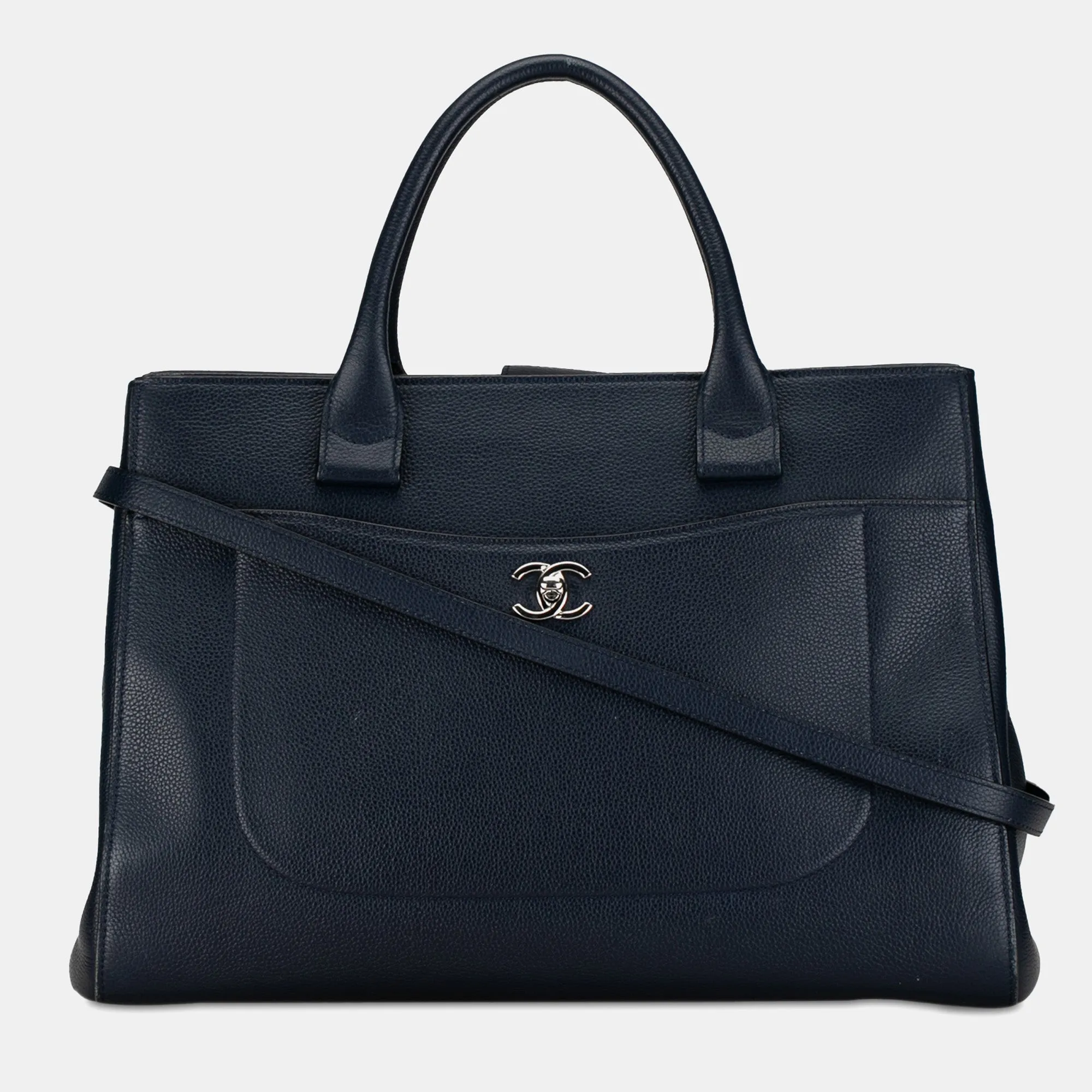Medium Caviar Neo Executive Tote