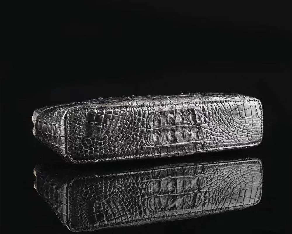 Men's Crocodile Cluthes Handbag Bag Coin Purse,Crocodile Bone Leather Clutches