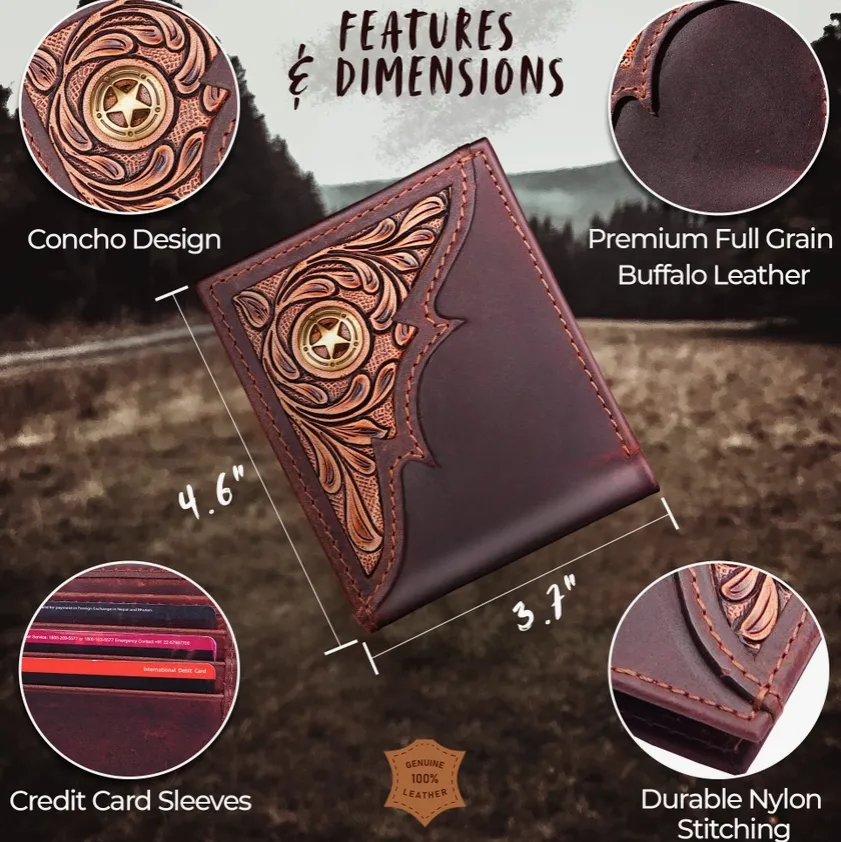 Mens Western Wallet