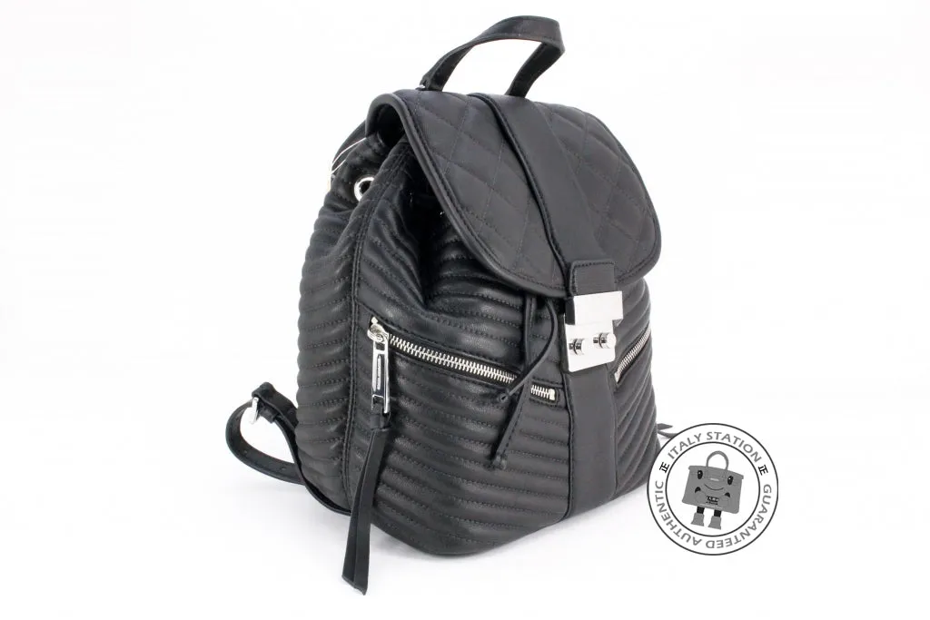 Michael Kors 30H5SEXB1L Small Backpack Leather Black / 001 Calfskin Backpacks Shw