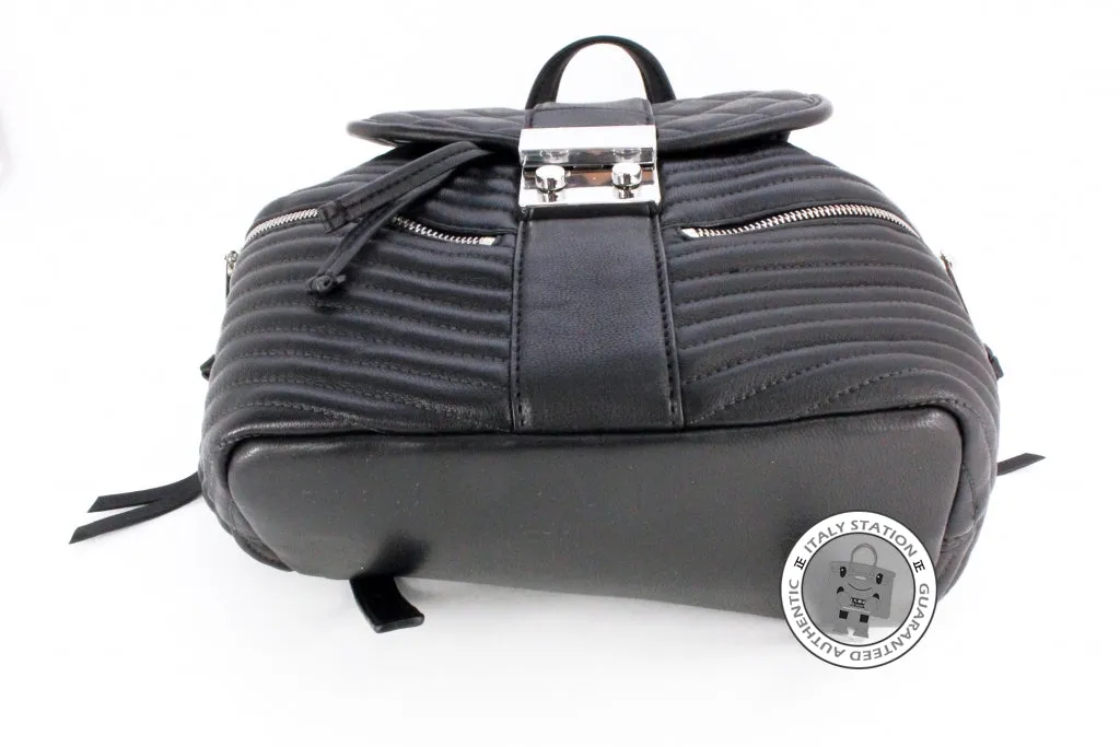 Michael Kors 30H5SEXB1L Small Backpack Leather Black / 001 Calfskin Backpacks Shw