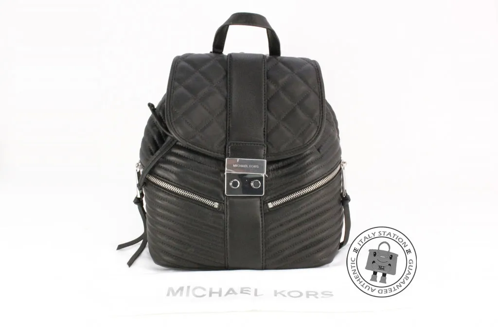 Michael Kors 30H5SEXB1L Small Backpack Leather Black / 001 Calfskin Backpacks Shw