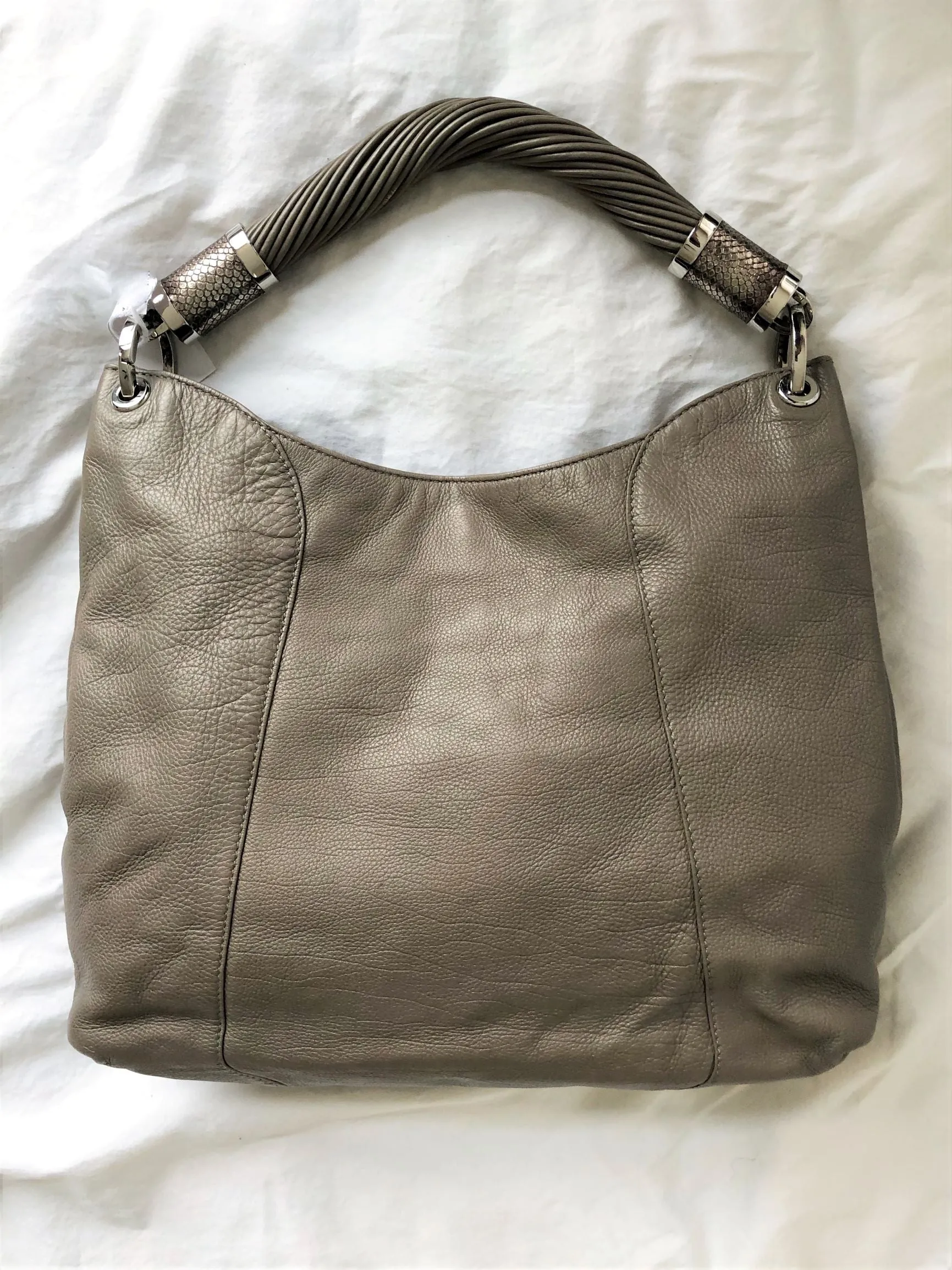 Michael Kors Collection Tonne Taupe Shoulder Bag - $995 RETAIL