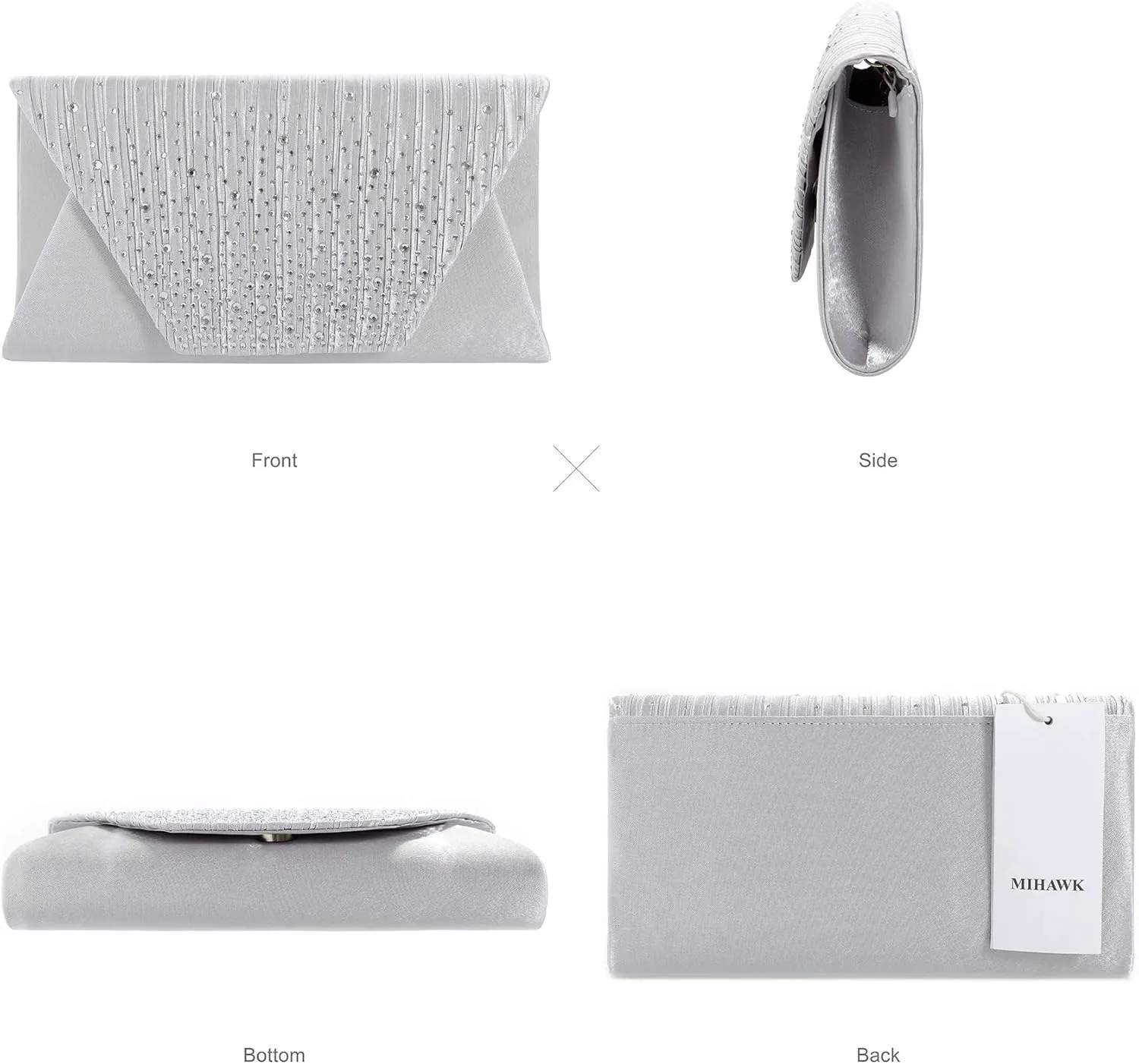 Mihawk Women's Clutch Purses and Bags - Evening Clutches and Handbags