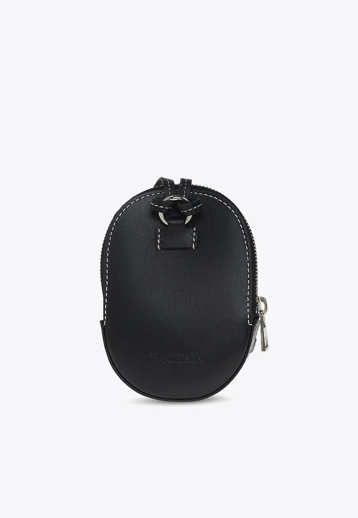 Mini Cap-Shaped Leather Crossbody Bag