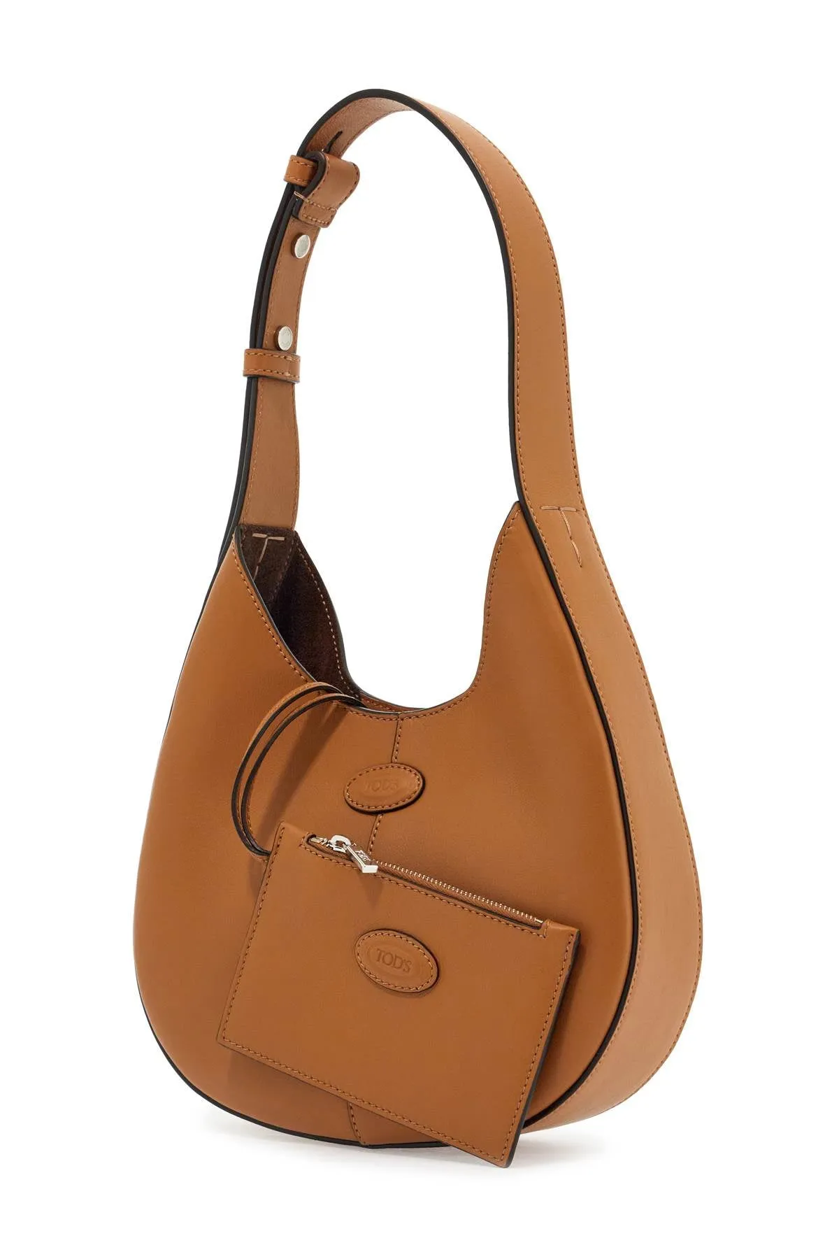 Mini Leather Hobo Bag