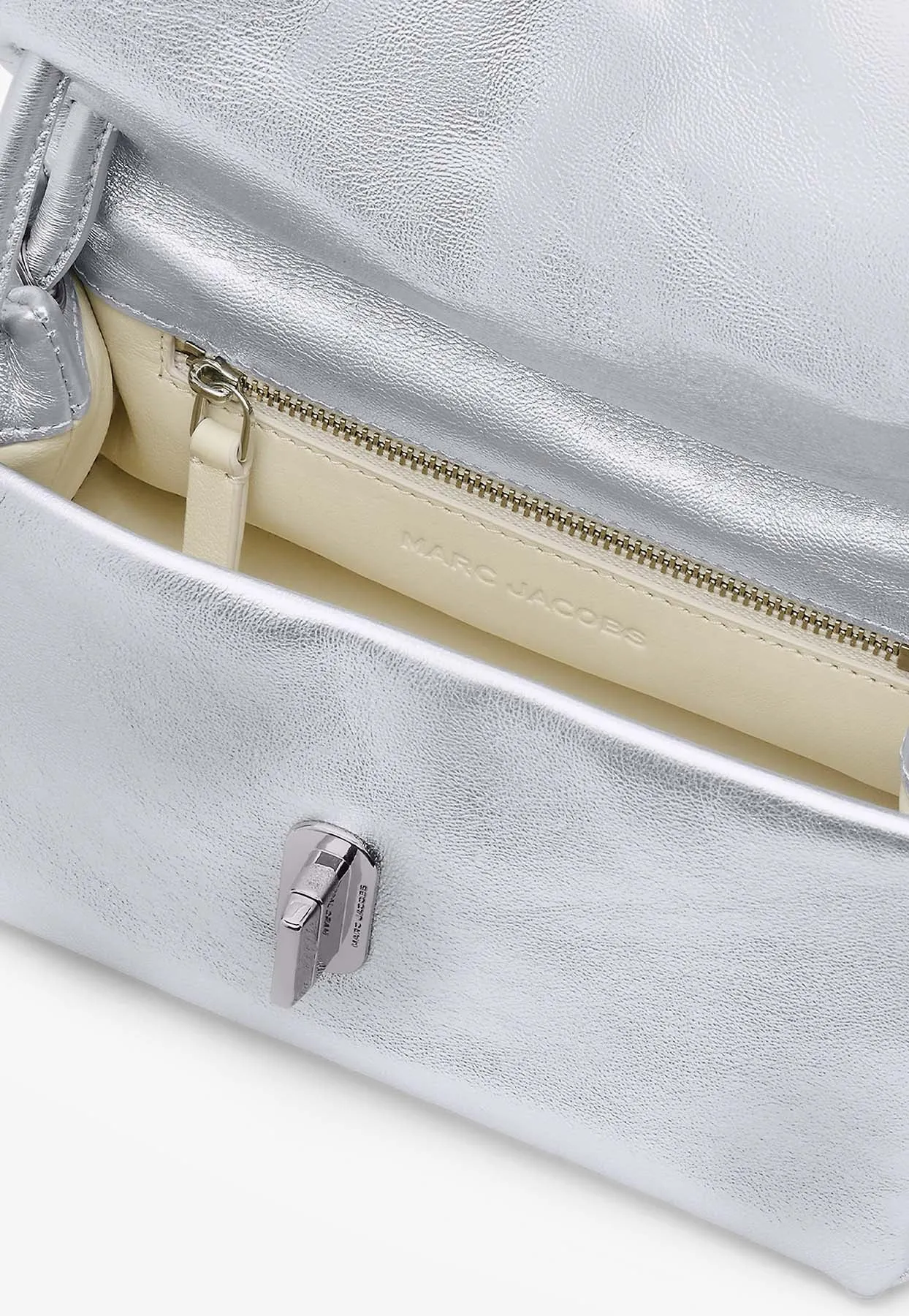 Mini Metallic Dual Top Handle Bag