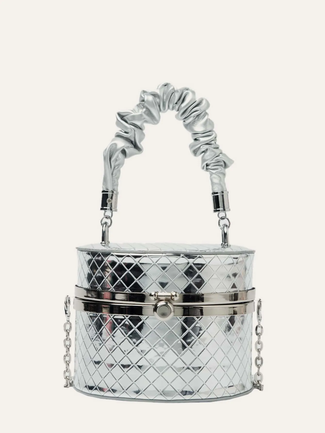 Mini Quilted Bucket Bag