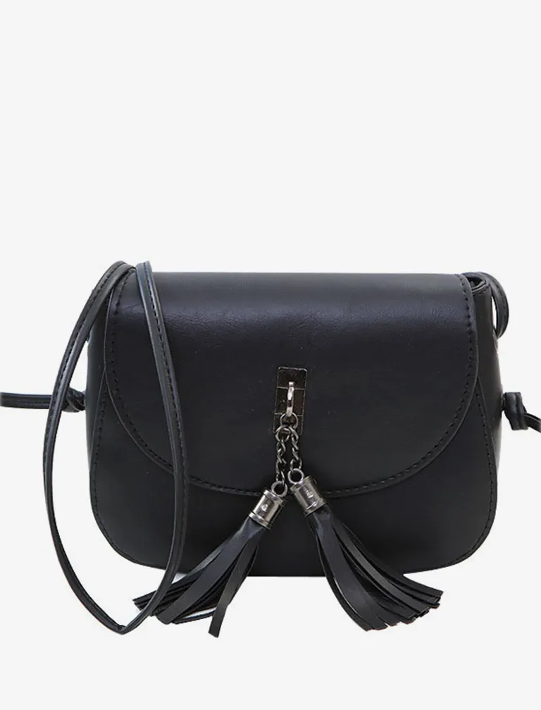 Mini Tassel Solid Clutches