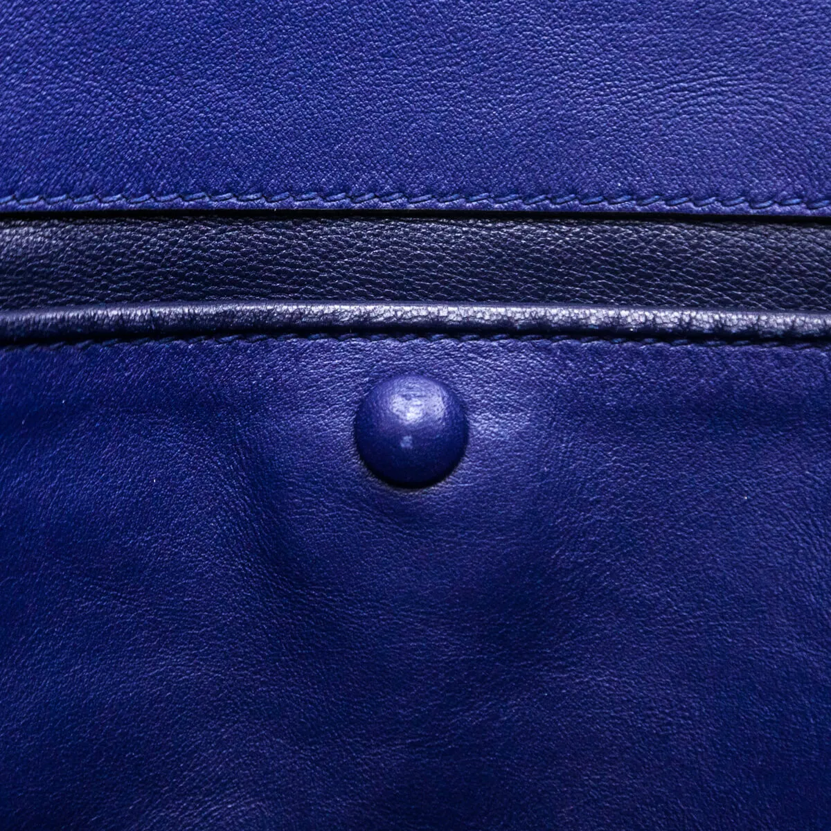 Miu Miu Blue Soft Calfskin Cloud Hobo