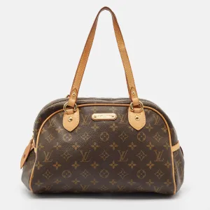 Monogram Canvas and Leather Montorgueil PM Bag