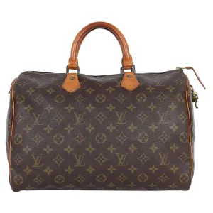 Monogram Canvas Speedy 35