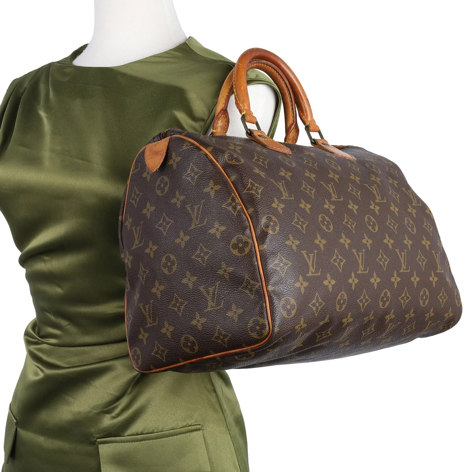 Monogram Canvas Speedy 35
