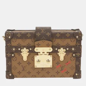 Monogram Reverse Canvas Petite Malle Shoulder Bag