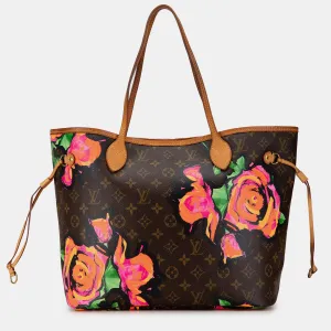 Monogram Roses Neverfull MM