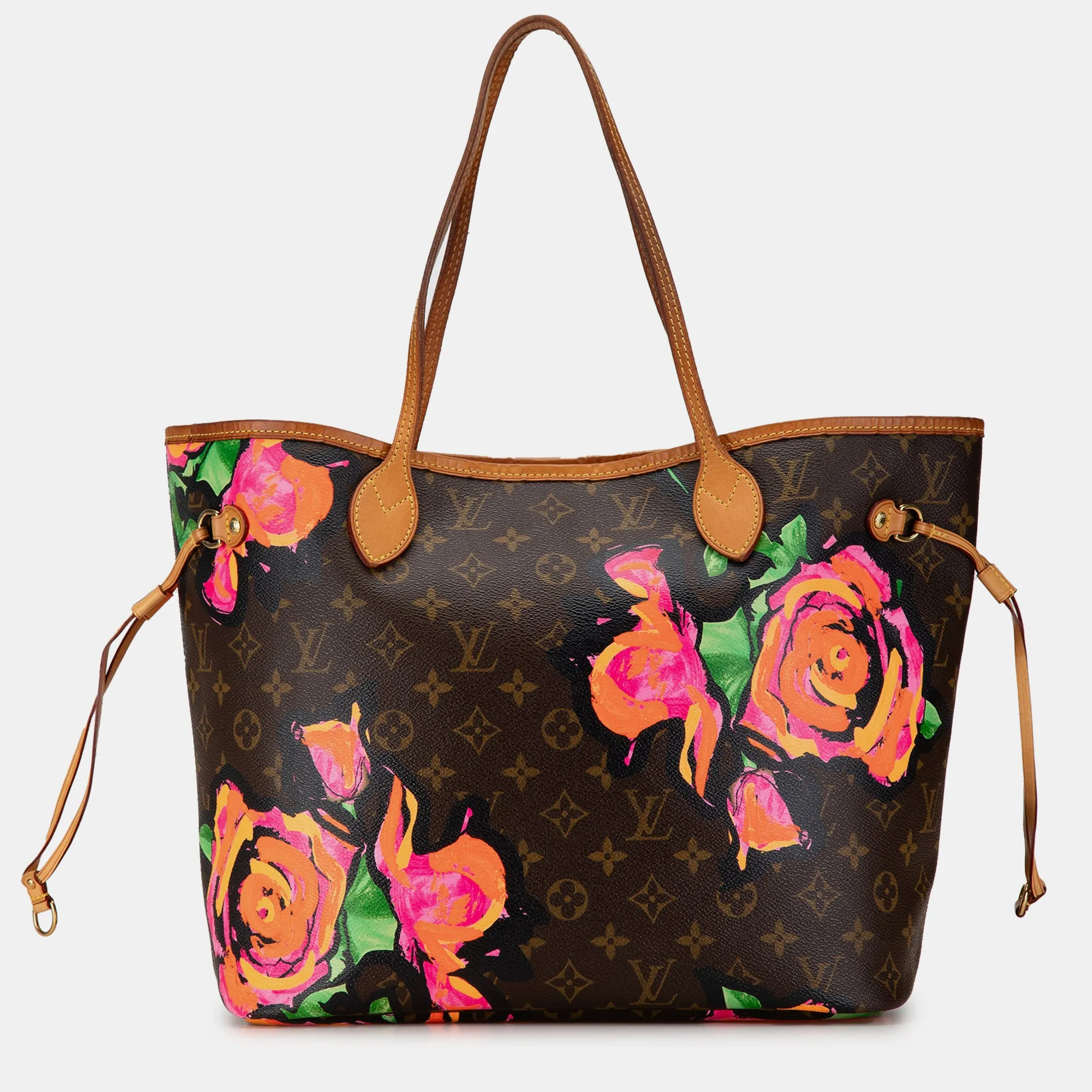 Monogram Roses Neverfull MM