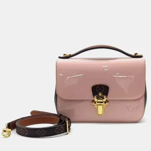 Monogram Vernis Canvas BB Cherrywood Shoulder Bag
