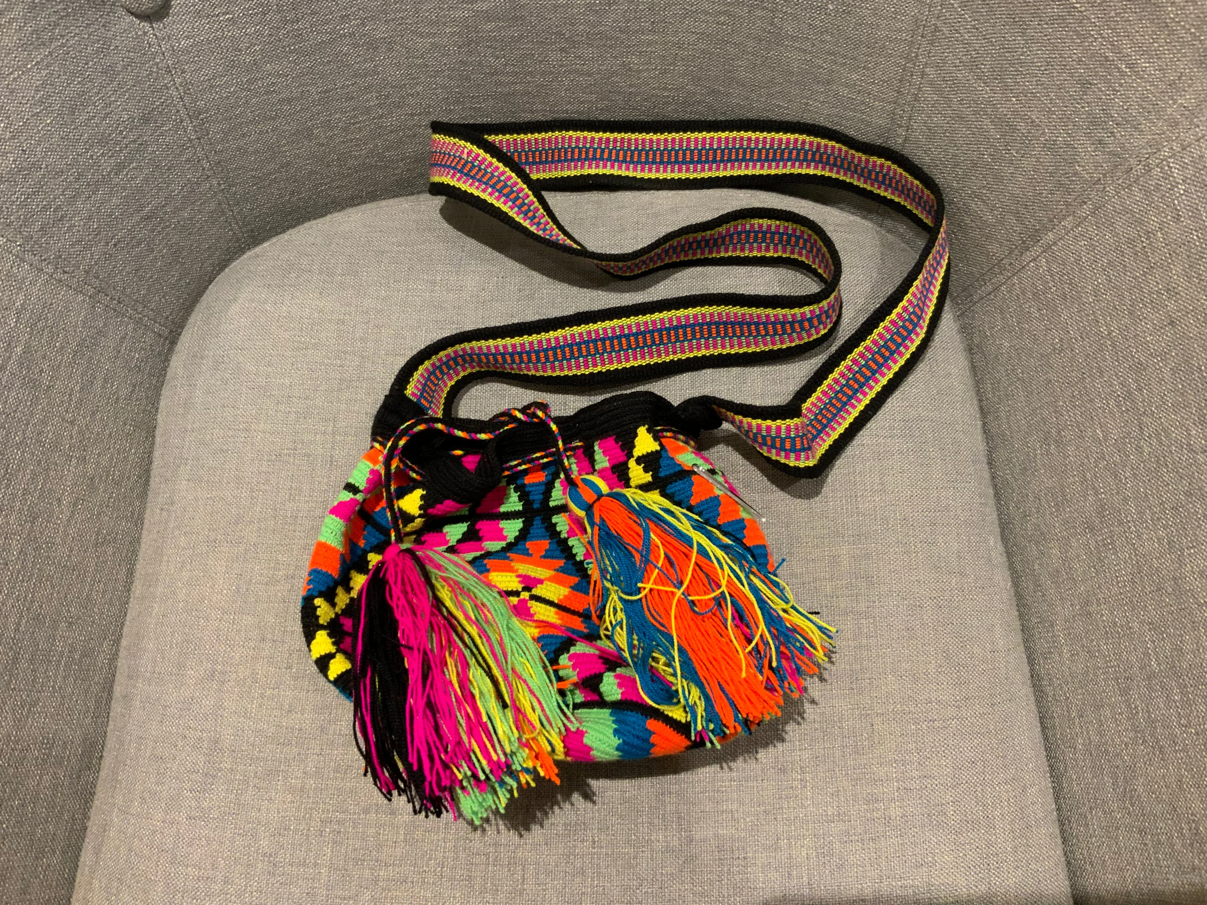 Muzungu Sisters Wayuu Monchila knitted Cross-body Bags Hobo Bag Tote Handbag ladies