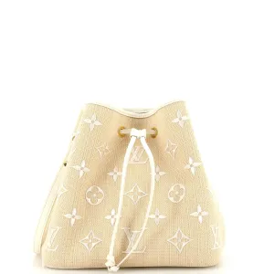 Neo Noe By The Pool Monogram Raffia MM