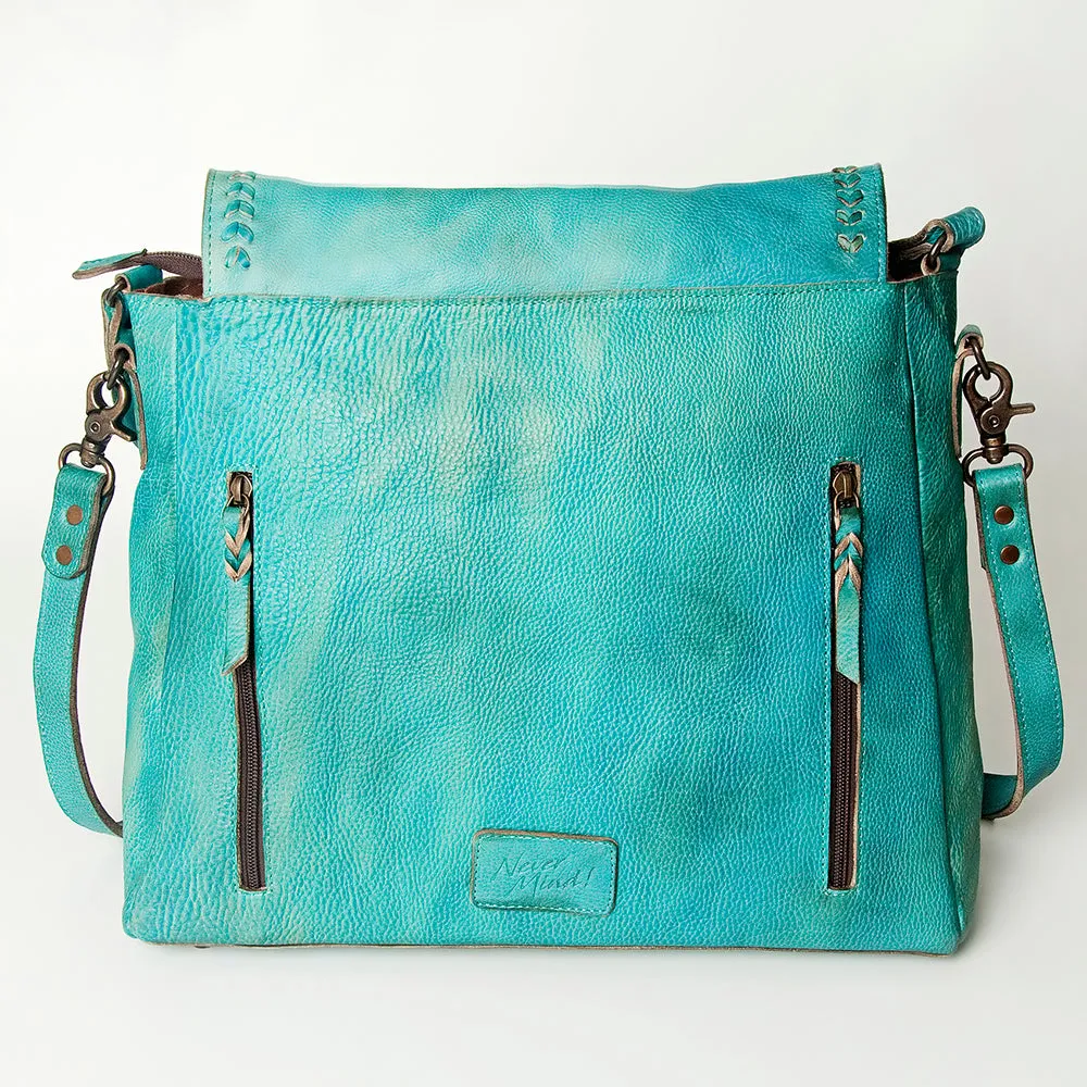 Never Mind Nmbg132A Hobo Vintage Handmade Genuine Cowhide Leather Women Bag Western Handbag Purse