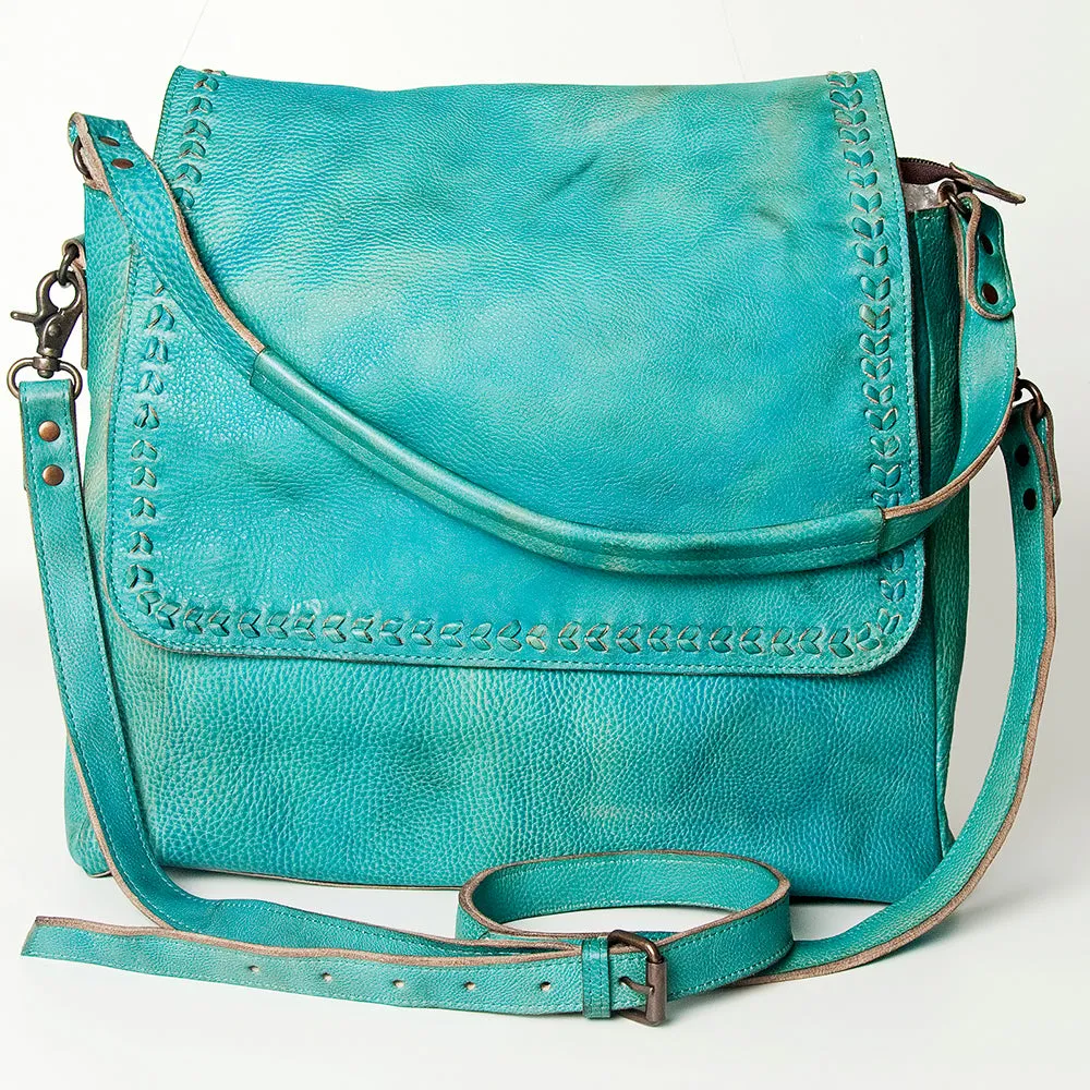 Never Mind Nmbg132A Hobo Vintage Handmade Genuine Cowhide Leather Women Bag Western Handbag Purse