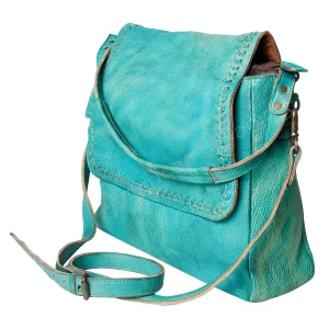 Never Mind Nmbg132A Hobo Vintage Handmade Genuine Cowhide Leather Women Bag Western Handbag Purse
