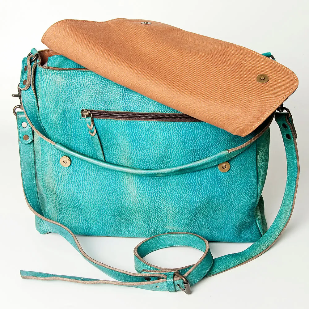 Never Mind Nmbg132A Hobo Vintage Handmade Genuine Cowhide Leather Women Bag Western Handbag Purse