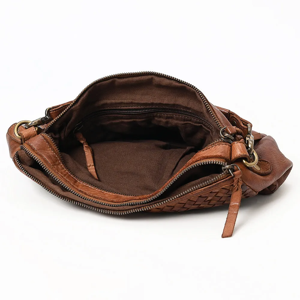 Never Mind NMBGM161A Hobo Vintage Handmade Genuine Cowhide Leather Women Bag Western Handbag Purse