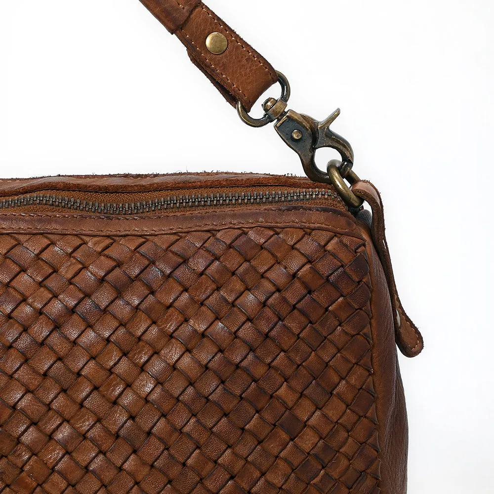 Never Mind NMBGM161A Hobo Vintage Handmade Genuine Cowhide Leather Women Bag Western Handbag Purse