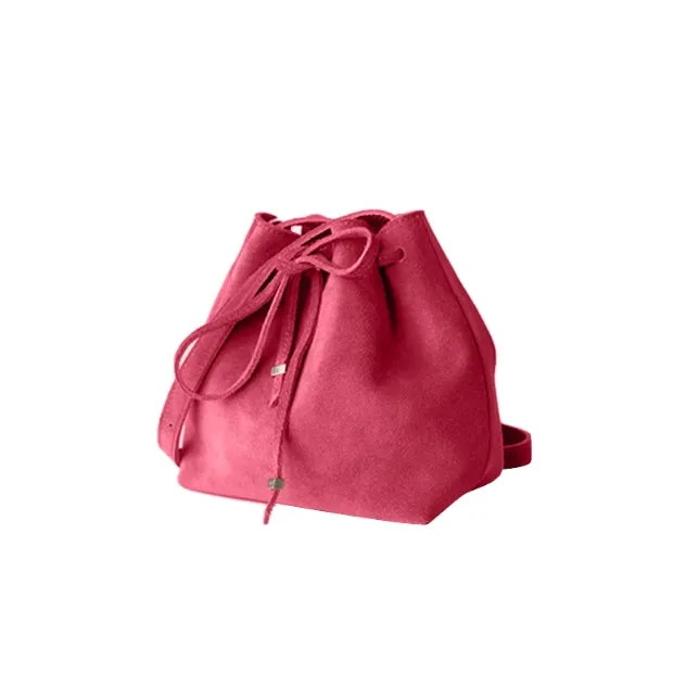 NIASO Lace Up Bucket Bag