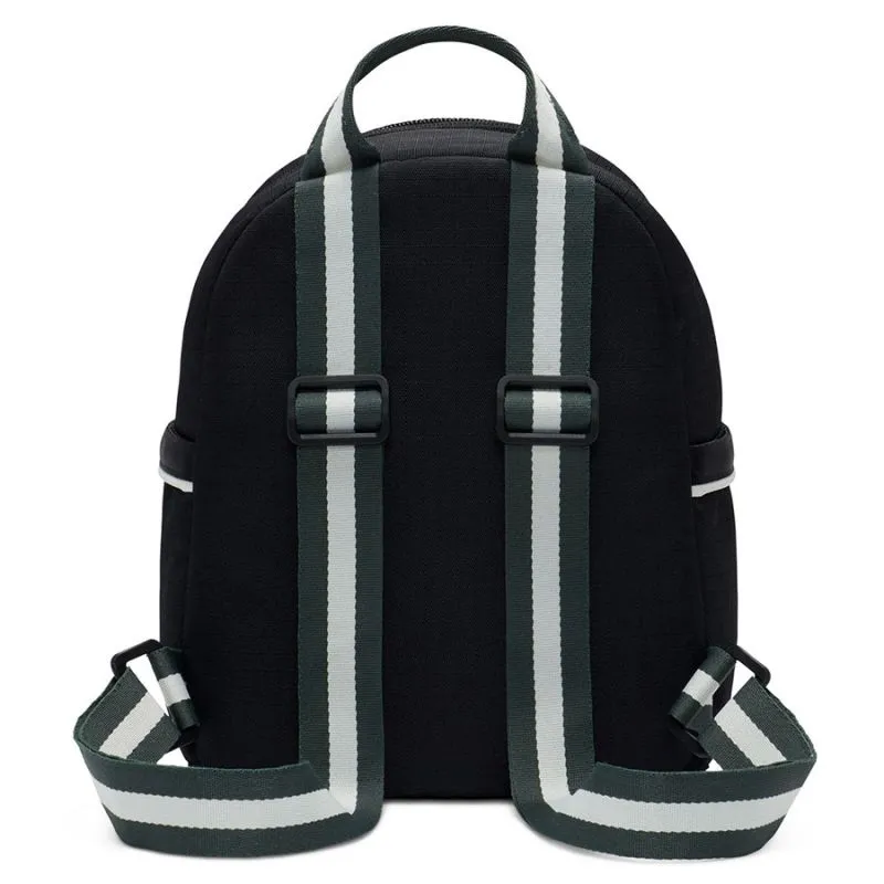 Nike Women's Mini Futura 365 Backpack - Sleek Black Design with Dual Zippered Pockets