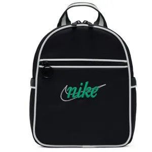 Nike Women's Mini Futura 365 Backpack - Sleek Black Design with Dual Zippered Pockets