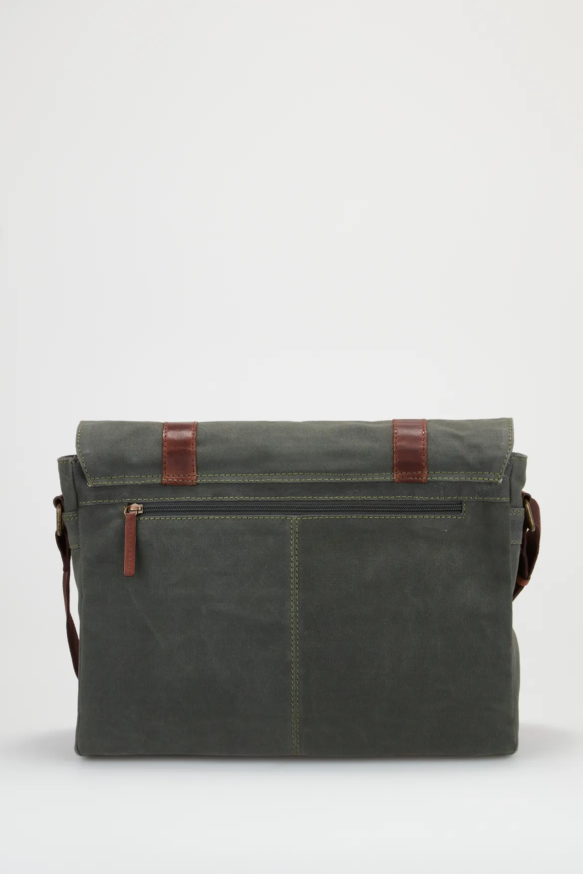 Noah Canvas/Lea Trim EW Satchel