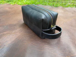 Off-Trayals | Overnight Bag Large | Black Leather