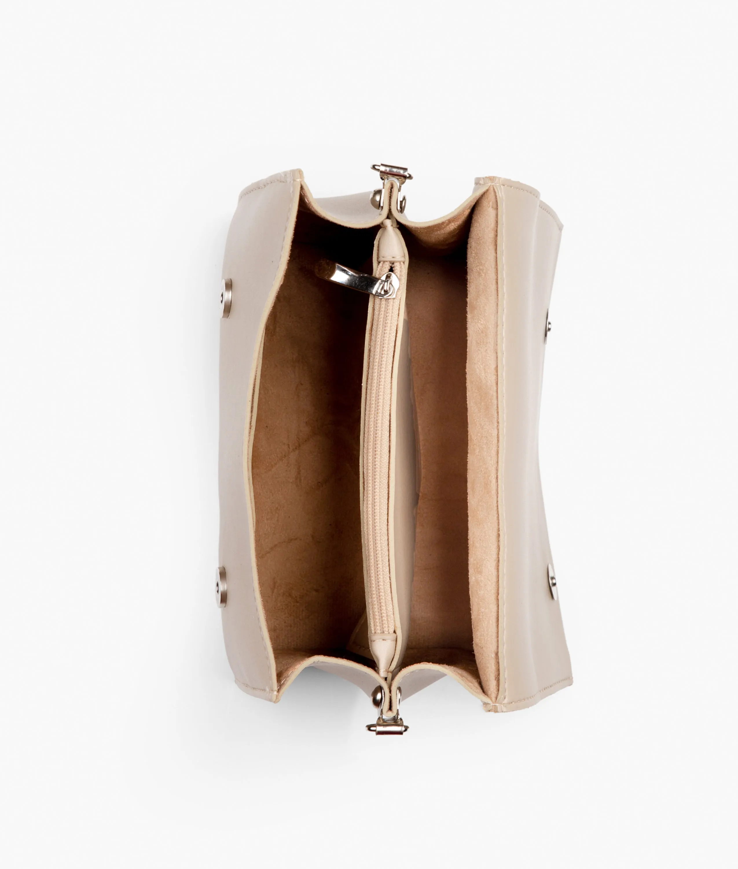 Off-white mini cross-body bag