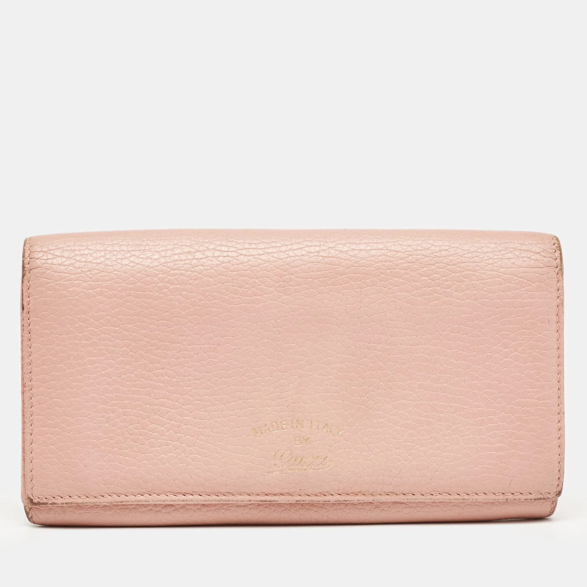 Old Rose Leather Swing Continental Wallet