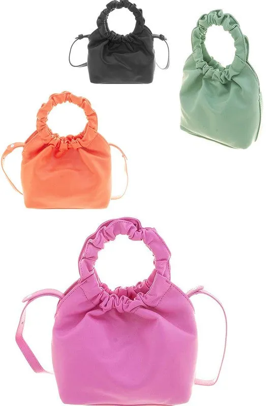 Orange Smooth Textured Bag