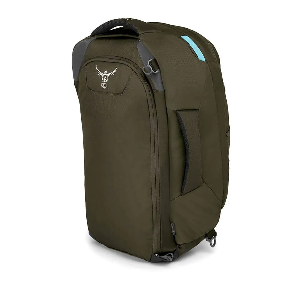 Osprey Packs Fairview 40 Women's Travel Backpack, Misty Grey, Small/Medium