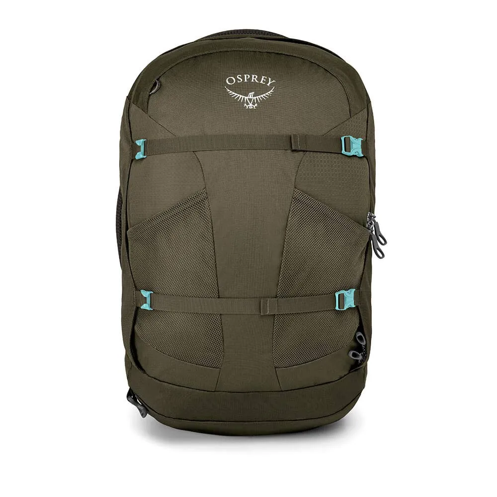 Osprey Packs Fairview 40 Women's Travel Backpack, Misty Grey, Small/Medium