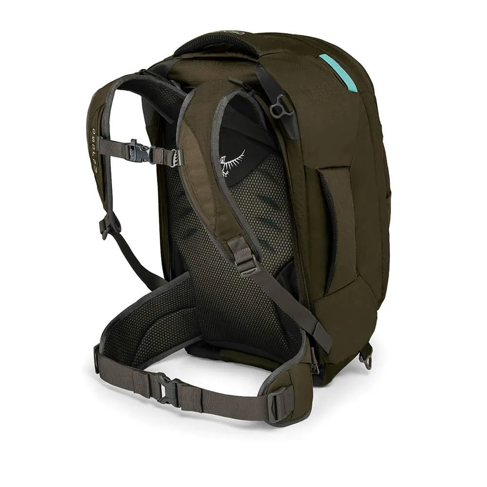 Osprey Packs Fairview 40 Women's Travel Backpack, Misty Grey, Small/Medium