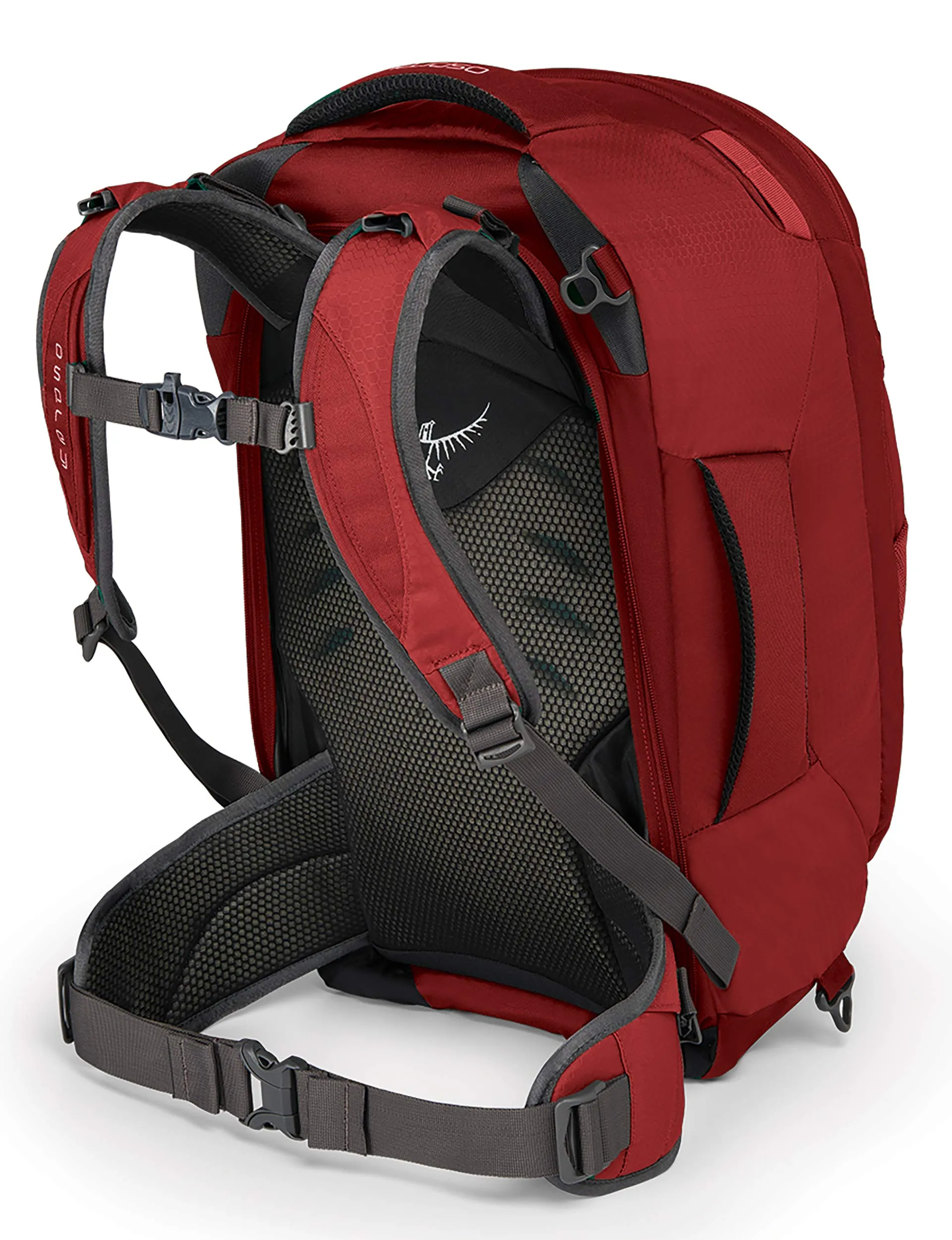 Osprey Packs Farpoint 40 Travel Backpack, Jasper Red, Small/Medium