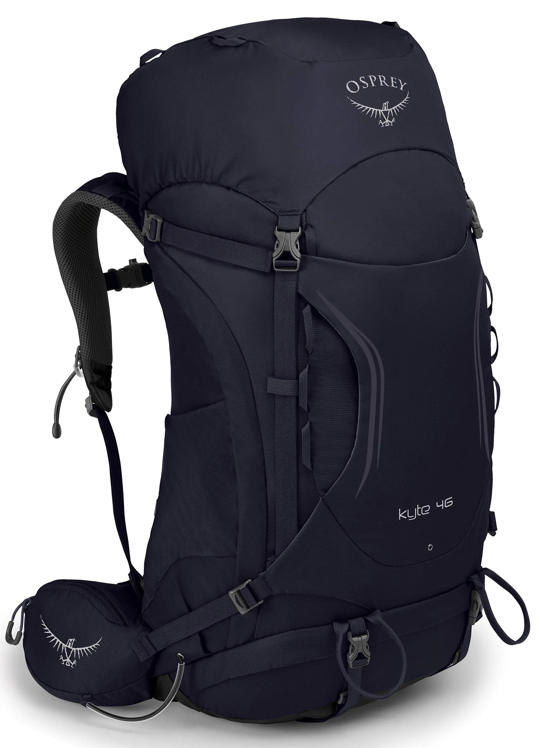 Osprey Packs Kyte 46 Women's Backpack, Mulberry Purple, WX/Small