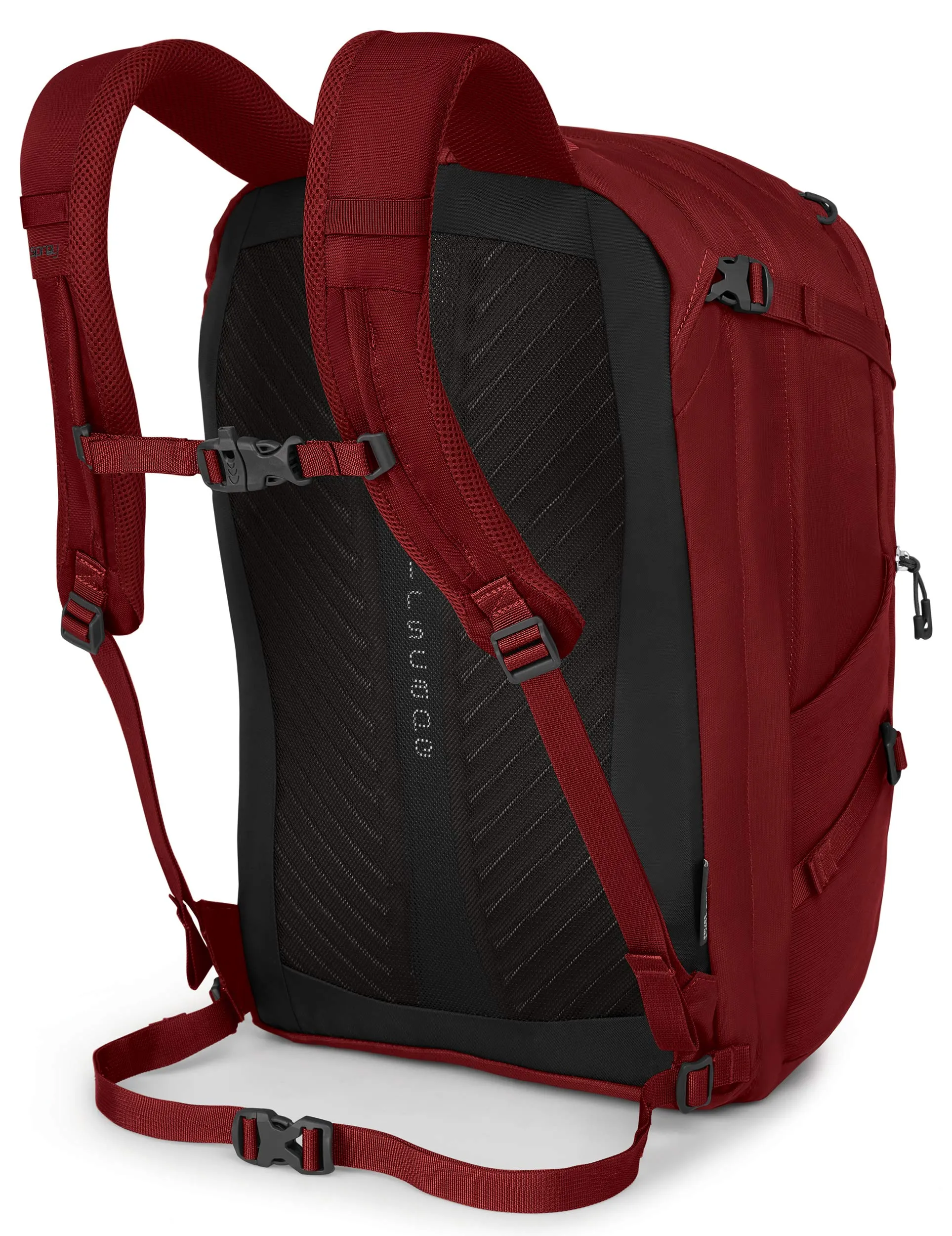 Osprey Packs Nebula Men's Laptop Backpack, Rivet Red