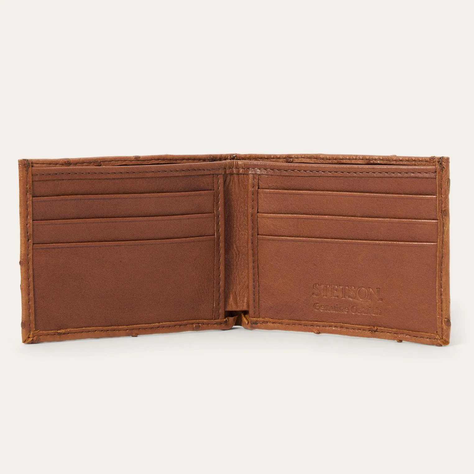 Ostrich Bi-Fold Wallet