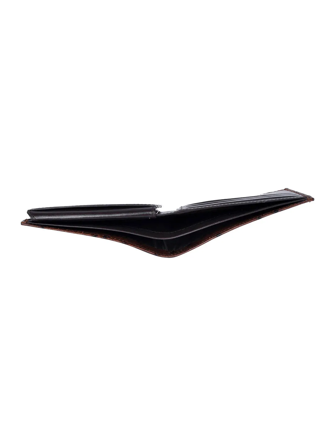 OSTRICH BROWN LEATHER WALLETS