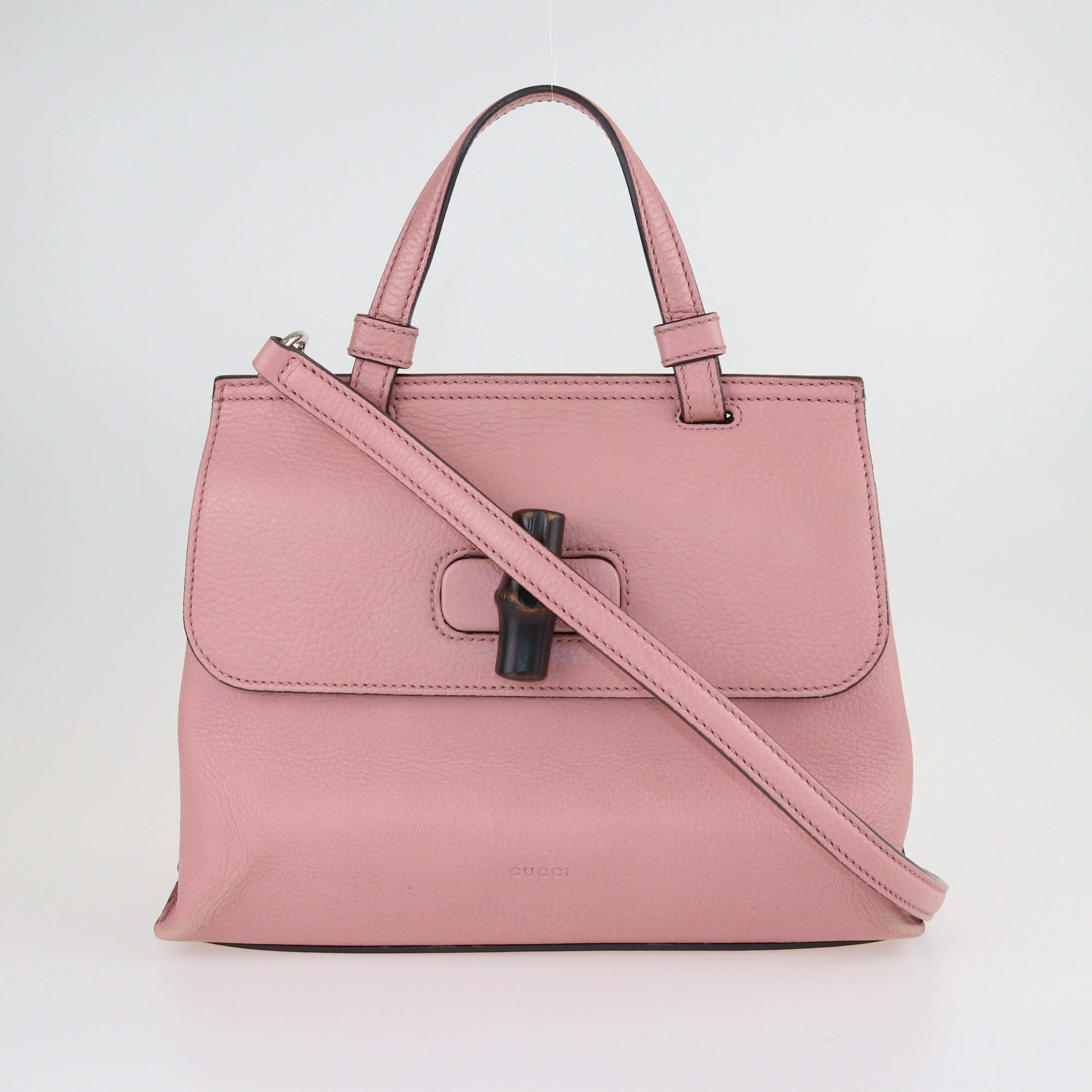 Pink Bamboo Daily Shoulder Bag