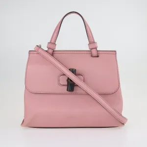 Pink Bamboo Daily Shoulder Bag