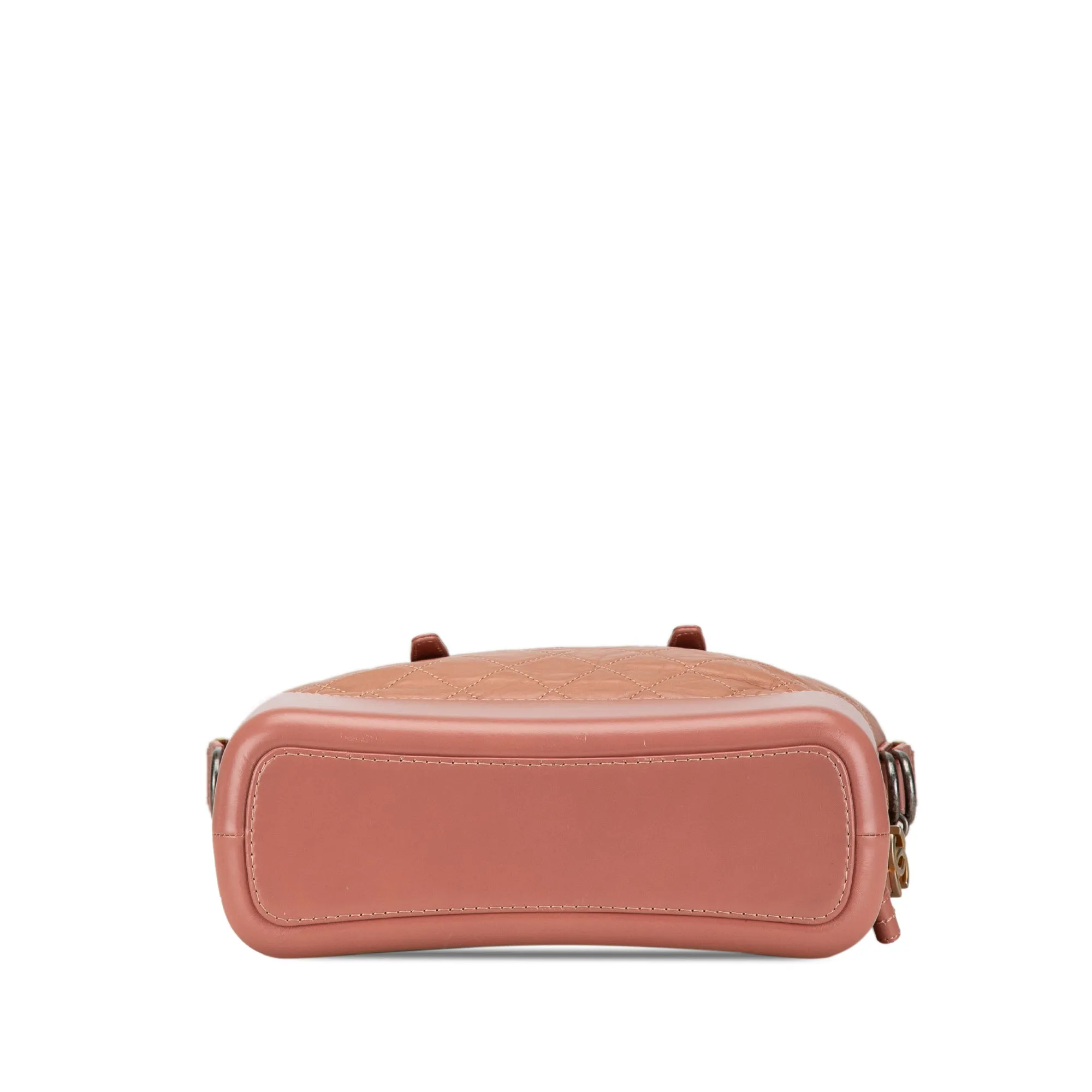 Pink Chanel Medium Quilted Calfskin Gabrielle Shopping Satchel